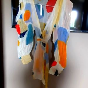 Maternity top blouse